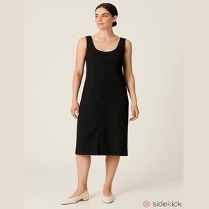 The OPEN Black Sleeveless Dress Tank dress Size medium